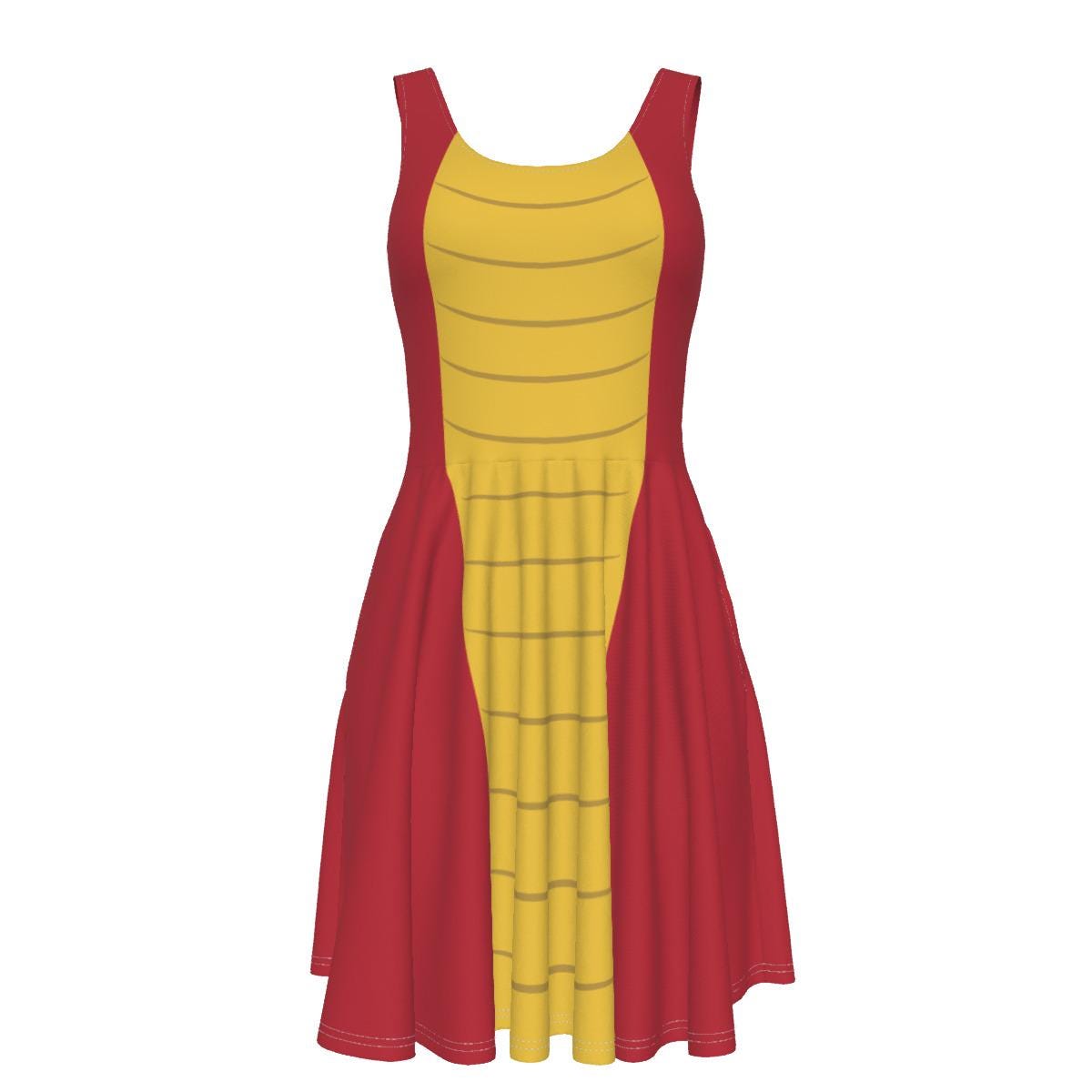 Discover Mushu Skater Dress, Dragon Cosplay, Running Costume