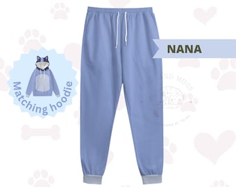 Blue Dog Nana Costume Pants: Family Halloween Cosplay Outfit