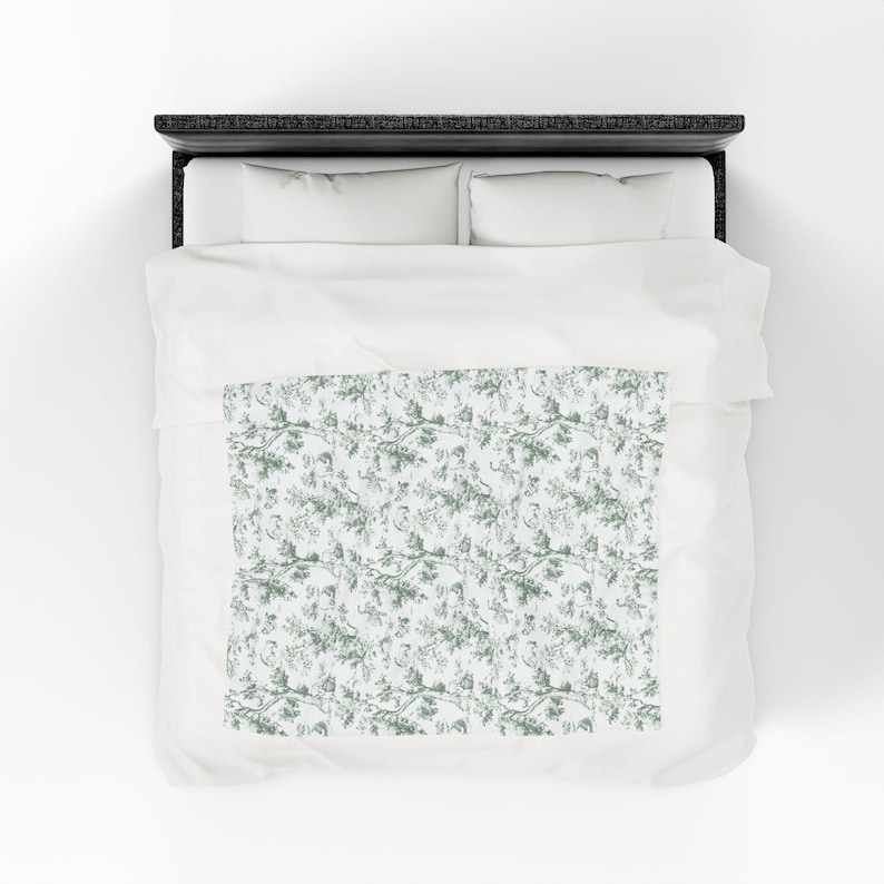 Winnie de Pooh-babydeken: saliegroen pluche toile katoenfluweel 50" × 60"