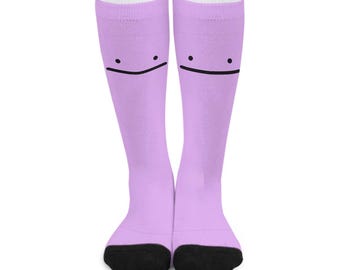 Ditto-kostym med långa strumpor, Gamer-gåva, temaparksoutfit