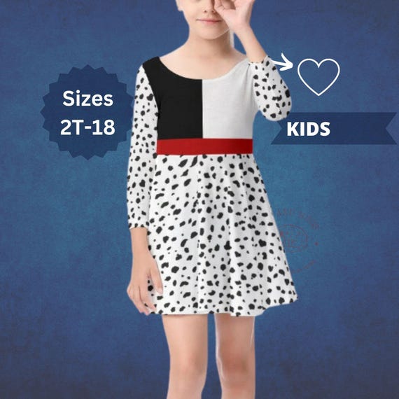 knee length dresses for ladies Dalmatian Spot Swing Dress Large