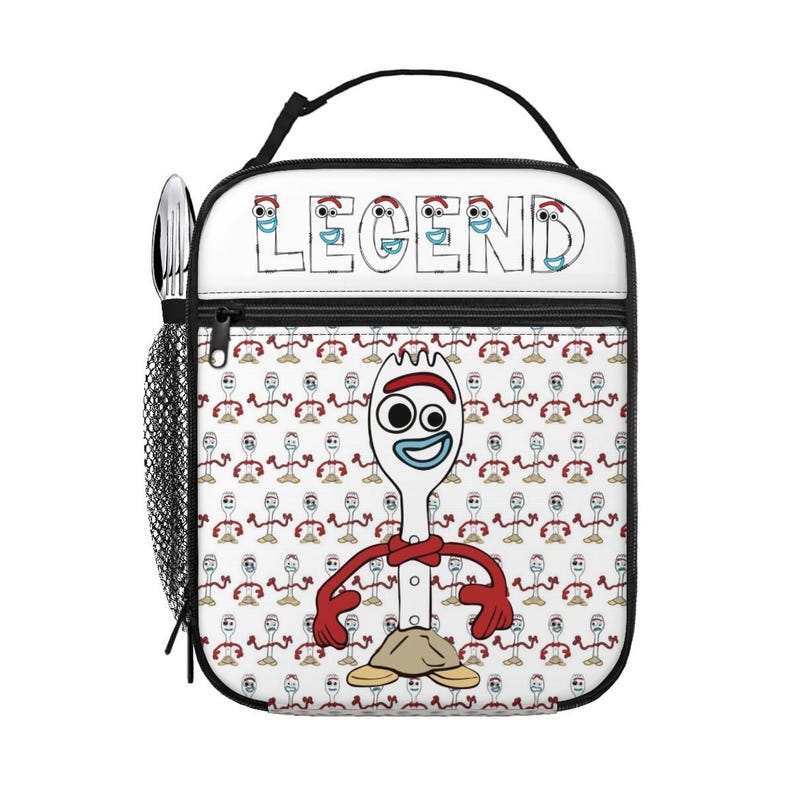 Forky Toy Story Backpack Set 3PCS | Personalized School Bag, Insulated Lunch Bag & Pencil Case image 7