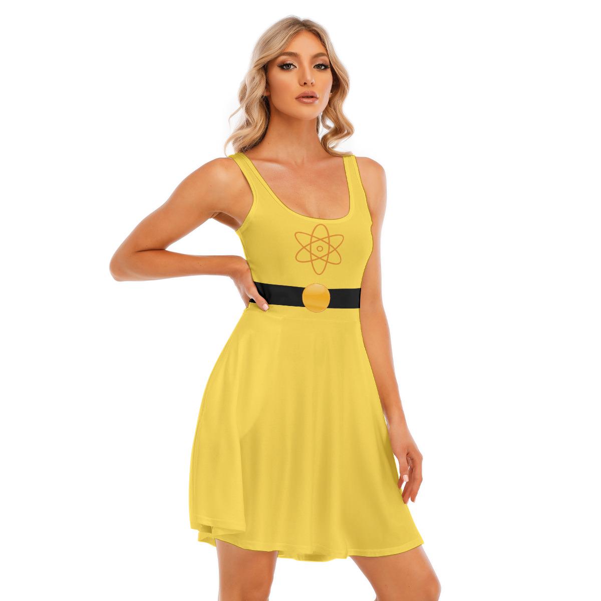 Discover Powerline Costume Halloween Women's Skater Dress