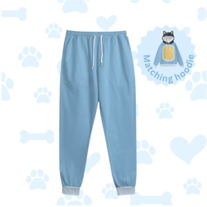 Blue Dog Dad Pants - Costume Pants - Blue Dog Family - Men's Sweatpants With Waistband