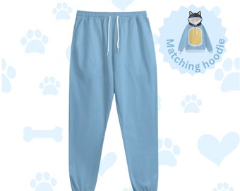 Blue Dog Dad Pants - Costume Pants - Blue Dog Family - Men's Sweatpants With Waistband