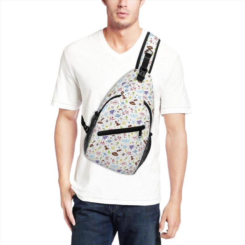 Toy Story Borsttas Crossbody Sling Pack Themapark-dagrugzak afbeelding 5