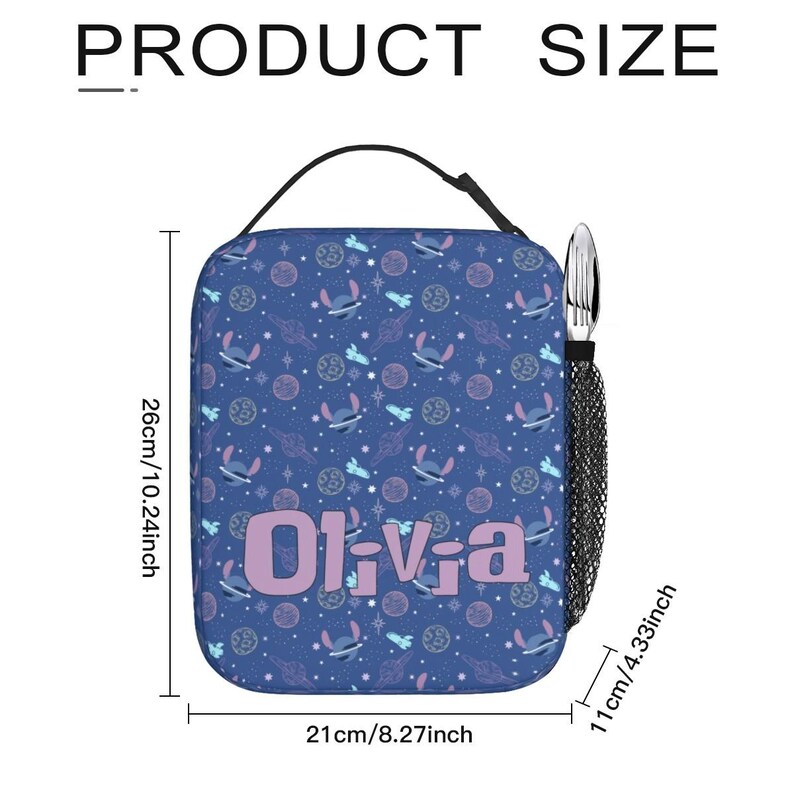 Gepersonaliseerde steekrugzakset schoollunchtas etui Cadeau afbeelding 11