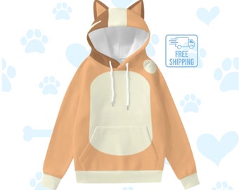 Halloween Mom Dog Cosplay Hoodie with Ears