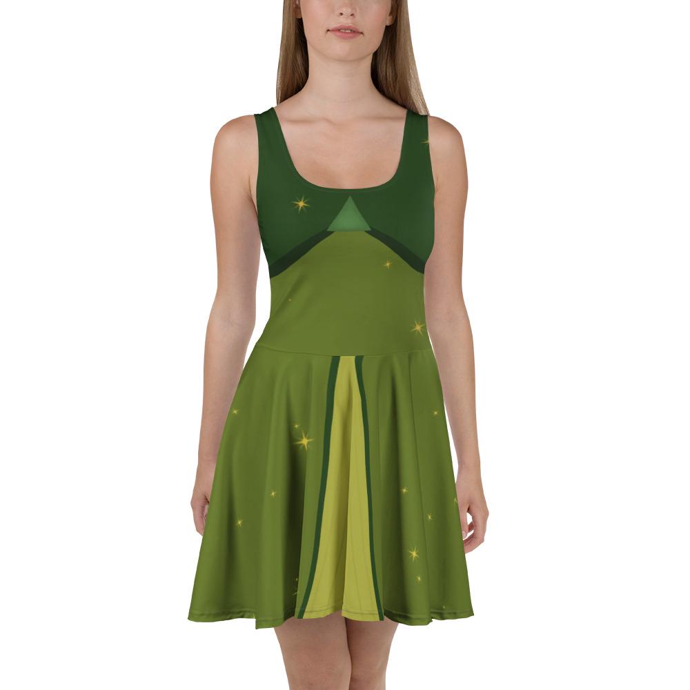 Discover Green Fairy Skater Dress, Costume Run, Cosplay, Theme Park