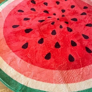 Watermelon Rug   playroom  mat/rug blue decoration playroom decor toddler bedroom