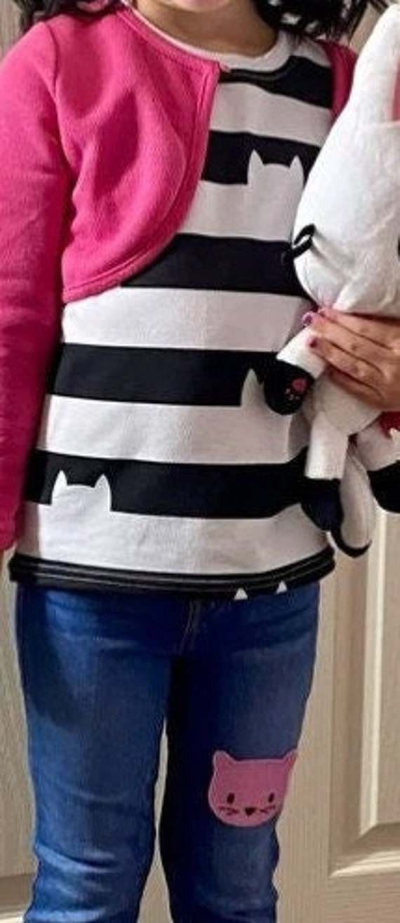 Gabby's Striped Shirt From Gabby's Dollhouse sizes 2T 7 Costume Birthday 