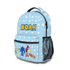 Gepersonaliseerde Toy Story-rugzakset Cloud Schooltas Cadeau afbeelding 4
