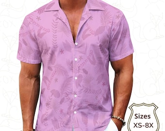Nick Wild Hawaiian Shirt: Cosplay Costume, Zoo Halloween Party Outfit