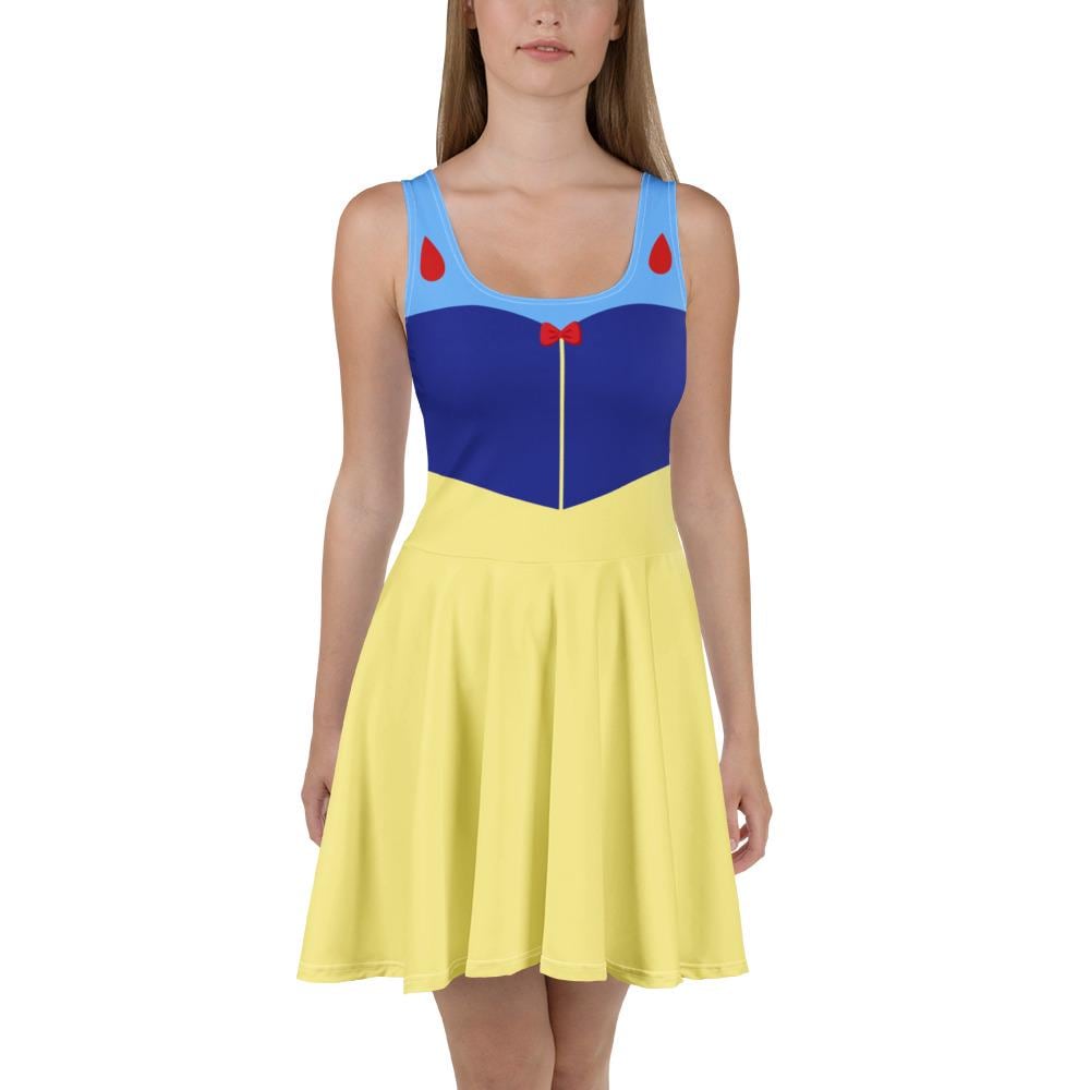 Discover Snow Princess Skater Dress, Halloween Cosplay Costume