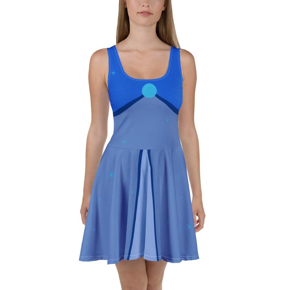 Discover Blue Fairy Skater Dress, Merryweather Costume, Cosplay Run