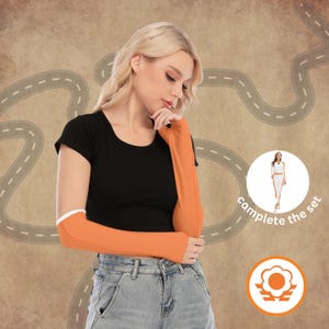 Gants de cosplay Princess Daisy : mitaines de motard en microfibre