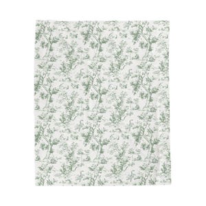 Winnie de Pooh-babydeken: saliegroen pluche toile katoenfluweel afbeelding 4