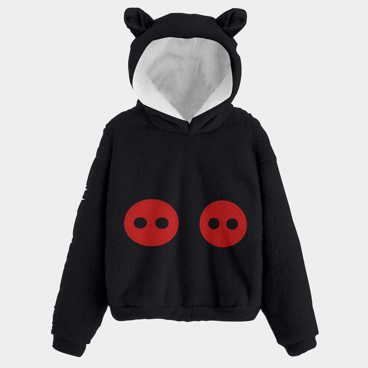 Sweat Halloween Enfant à Capuche - Manches Longues, Motif Dessin Animé - Déguisement Confortable Pour Garçon Ou Fille
