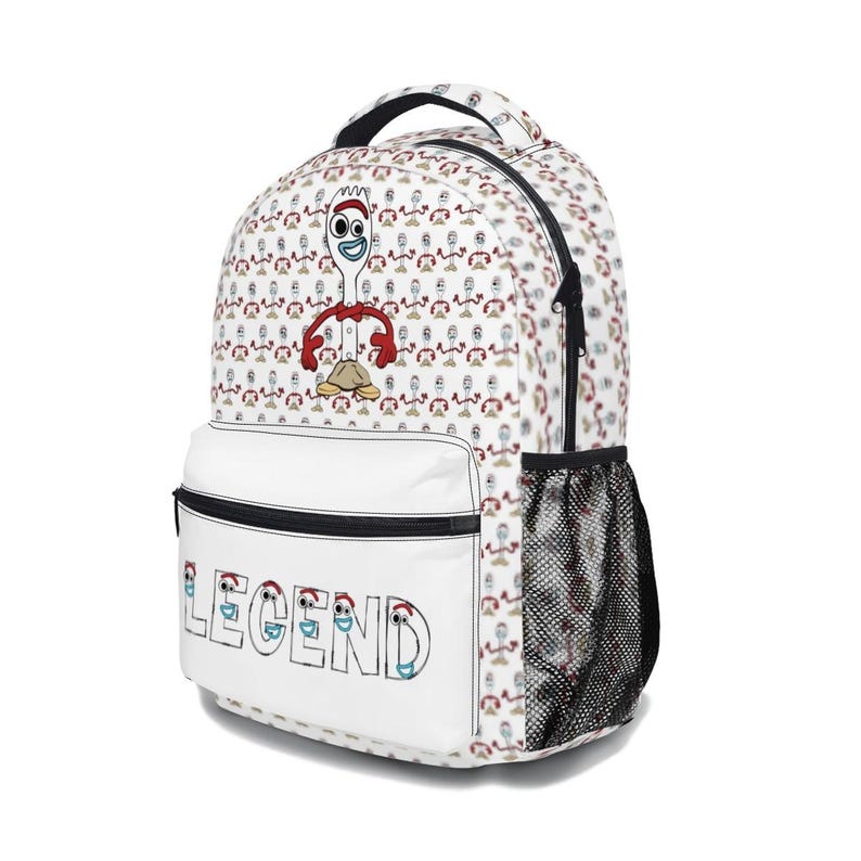 Forky Toy Story Backpack Set 3PCS | Personalized School Bag, Insulated Lunch Bag & Pencil Case image 4