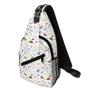 Toy Story Borsttas Crossbody Sling Pack Themapark-dagrugzak afbeelding 1