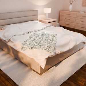 Winnie de Pooh-babydeken: saliegroen pluche toile katoenfluweel afbeelding 7