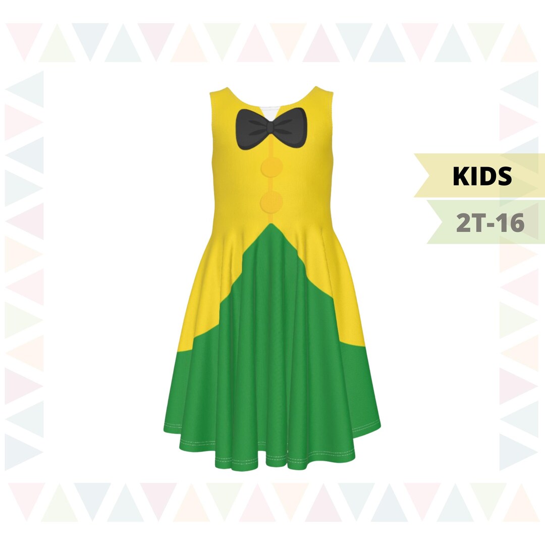 The Three Caballeros Costume Birthday Kid's Sleeveless Dress Jose ...