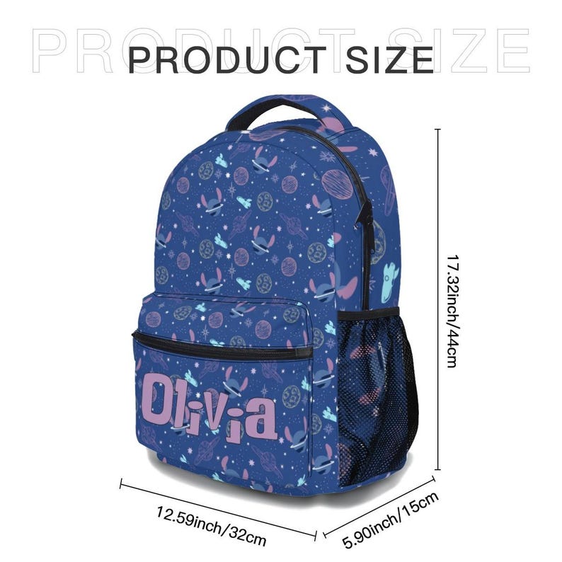 Gepersonaliseerde steekrugzakset schoollunchtas etui Cadeau afbeelding 10