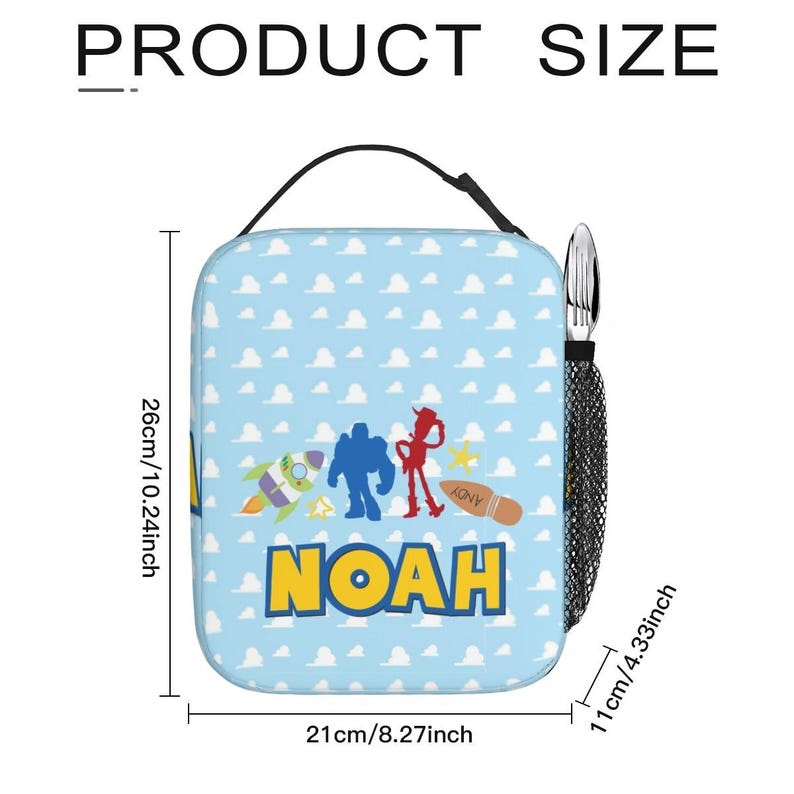Gepersonaliseerde Toy Story-rugzakset Cloud Schooltas Cadeau afbeelding 11