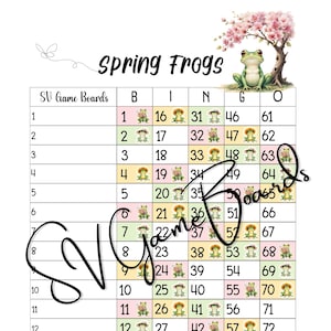 Spring frogs 75 ball (mixed, straight, blank)