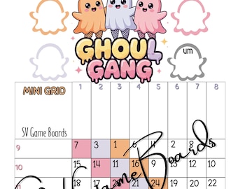 Ghoul gang mini grid - straight and mixed