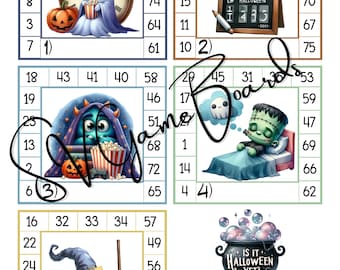 Is it Halloween yet blocks (mixed, straight, blank)