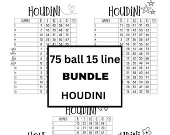 Houdini bundle 75 ball (5 mixed)