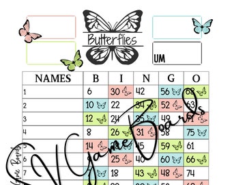 Papillons 75 pelotes 15 lignes (mixte, droit, blanc)