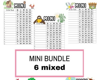 Mini bundle (6 mixed copies) 15 line. 75 ball