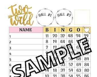 Wild balls 90 ball 15 line (mixed, blank)