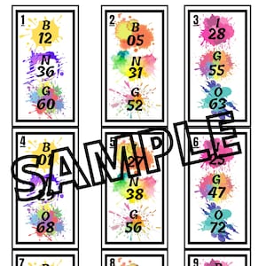 Paint HOLDS (25 cartes, master, call sheet)