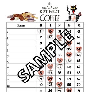 Mais premier café bingo (mixte, droit, vierge)