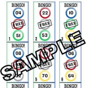 Bingo détient un espace libre, 2 numéros (carte 25, maître, feuille d'appel)