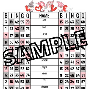 Love double bingo (mixte, vierge)