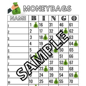 Bingo Moneybags (mixte, droit, vierge)