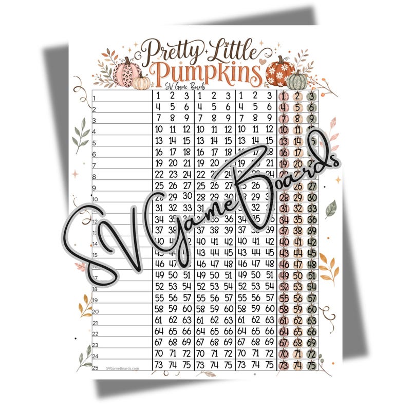 8 Pumpkin Block - Etsy UK