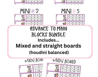 Advance to main 5 blocks bundle (includes mixed and straight)