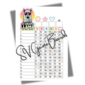 ドラマなしラマ90ボール15ライン（ミックス、ストレート、ブランク）