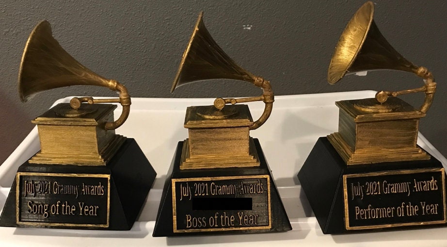 Custom Grammy Award Etsy