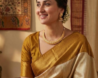 Antique Gold Plated Hasli Necklace Set with Jhumki Earrings | Traditional Indian Bridal Jewelry