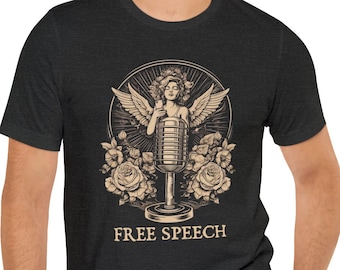 Free Speech T-Shirt Free Your Mind Meinungsfreiheit politische T-Shirts