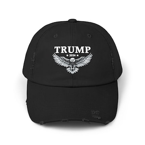 Trump 2024 Cap Trump Hat Trump Eagle Hat Conservative Cap Republican Hat image 1