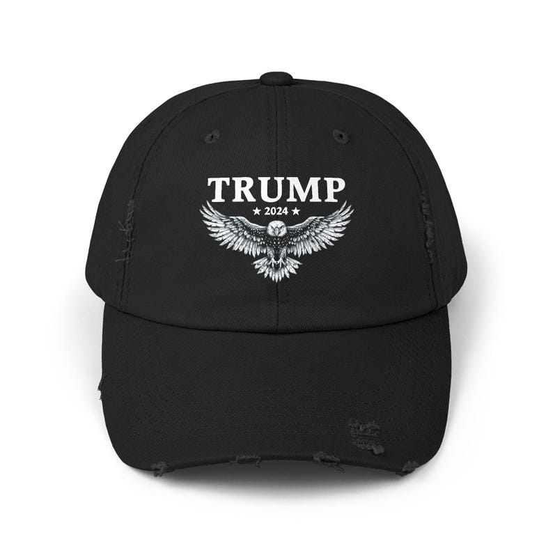 Trump 2024 Cap Trump Hat Trump Eagle Hat Conservative Cap Republican Hat image 1