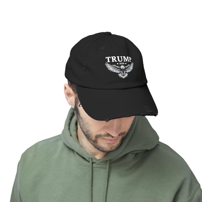 Trump 2024 Cap Trump Hat Trump Eagle Hat Conservative Cap Republican Hat image 5