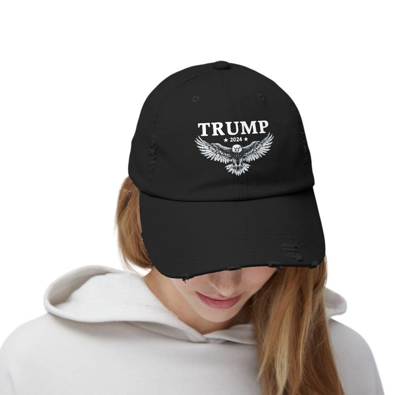 Trump 2024 Cap Trump Hat Trump Eagle Hat Conservative Cap Republican Hat image 4